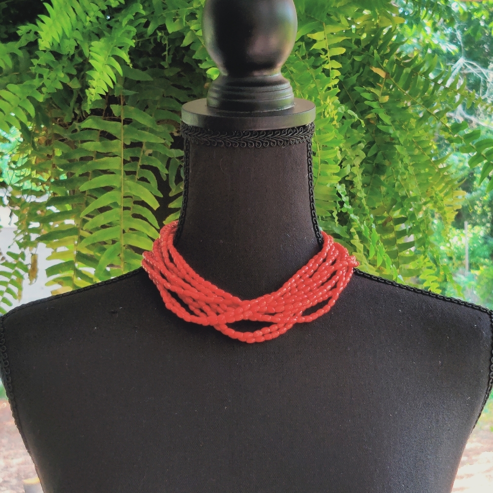Jay King Mine Finds DTR Coral Necklace